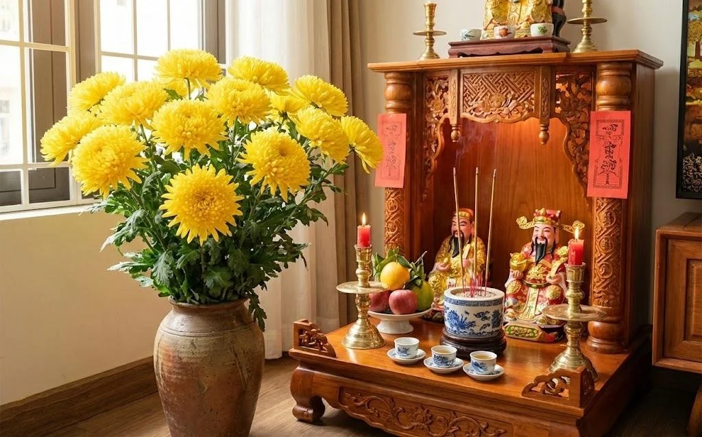 5 Loai Hoa Co Linh Khi Rat Hop Cung Ram 114648