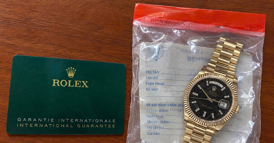9X Dot Nhap Phong Rieng Cua Ban Trom Dong Ho Rolex Tri Gia Hon 17 Ty Dong 603