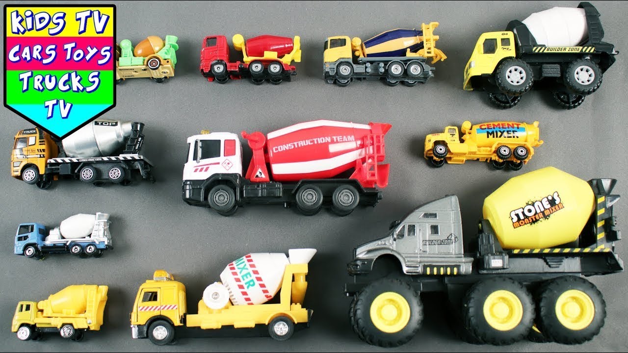 🚜 Learn About Cement Mixer Trucks &Amp; More Construction Vehicles – Fun For Kids! 🚒🧱