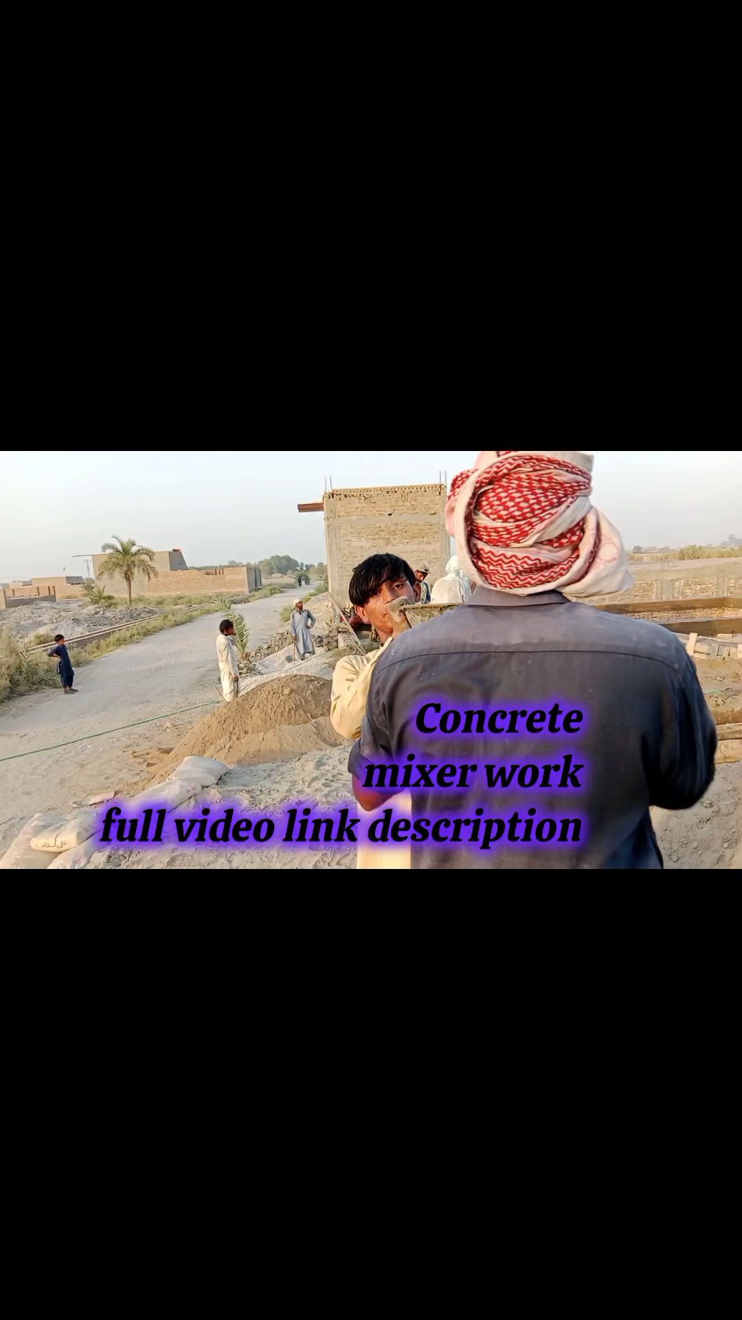Concrete Mixer Work Constructionworkandvlog