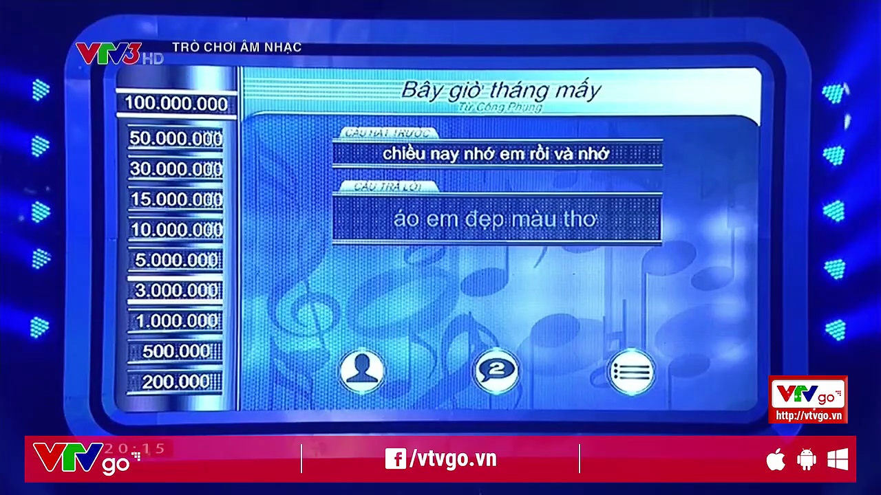 Trò Chơi Âm Nhạc | Full Hd | 14/10/2015