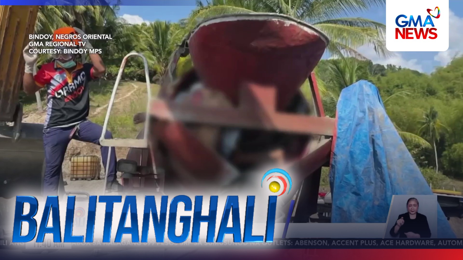 Construction Worker, Patay Matapos Aksidenteng Nahatak Paloob Ng Umaandar Na Cement Mixer | Balitanghali
