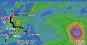 Bao So 1 Chinh Thuc Suy Yeu Sieu Bao Ba Vi Xuat Hien Ngoai Khoi 1067