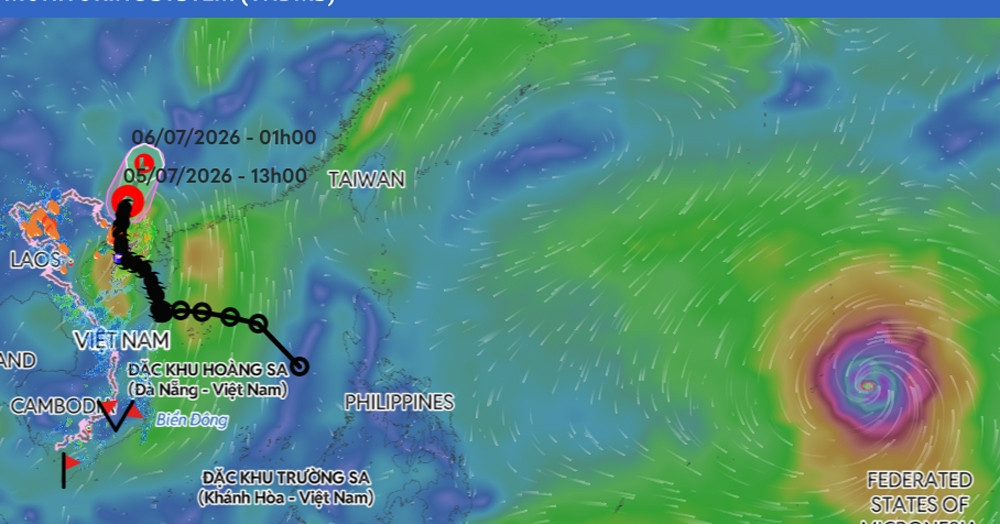 Bao So 1 Chinh Thuc Suy Yeu Sieu Bao Ba Vi Xuat Hien Ngoai Khoi 1067