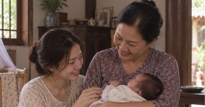 Ben Trong Hop Banh Deo Chong Gui Ve Que Vo Tinh Roi Ra Mot Manh Giay Toi Mo Ra Xem Ma Lang Nguoi 36