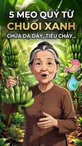 5 Tác Dụng Thần Kỳ Của Chuối Xanh Có Thể Bạn Chưa Biết ✨