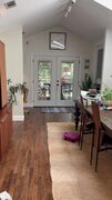 Dog Jumps Outside Door When Owner Turns On Mixer