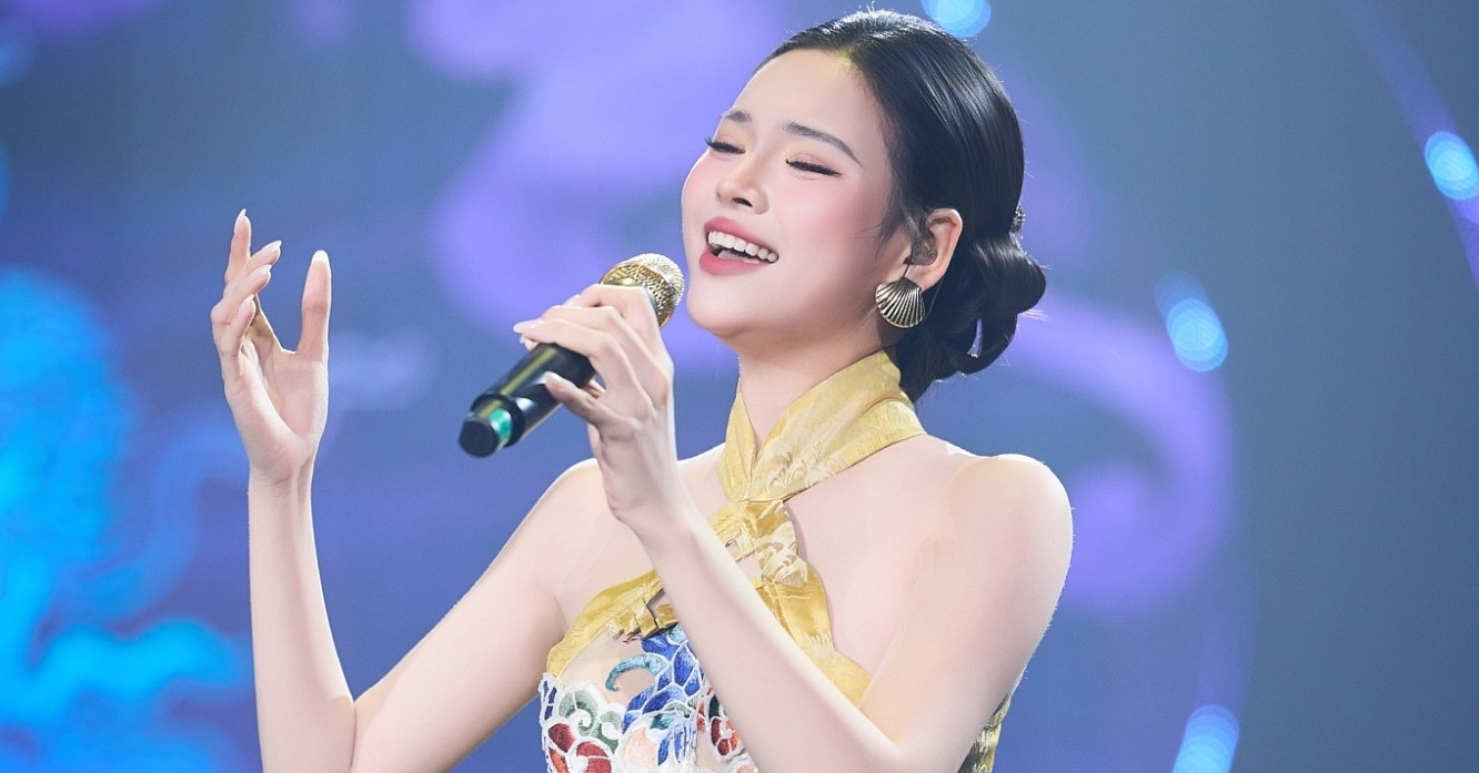 Ca Si Que Bac Ninh Duoc My Linh Khen Co Thanh Lan Sac Tren Song Vtv La Ai 1467
