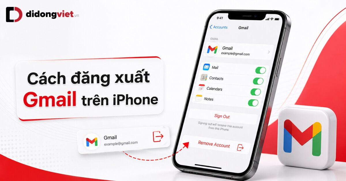 Cach Dang Xuat Gmail Tren Iphone Thumbnail Didongviet