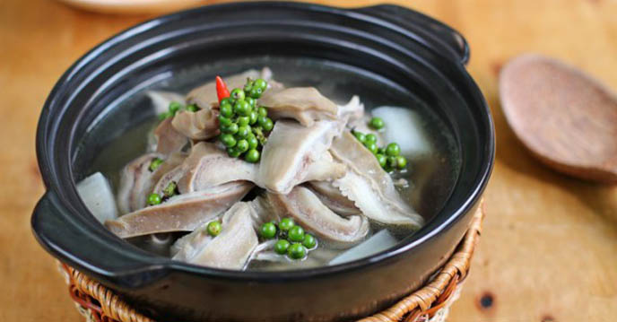 Cach Lam Da Day Ham Tieu Xanh 1