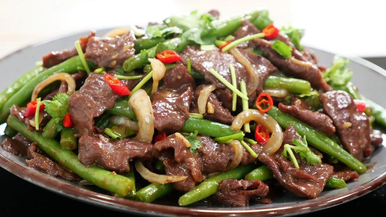 Cach Xao Thit Bo Mem Tan Khong Chay Nuoc 222718