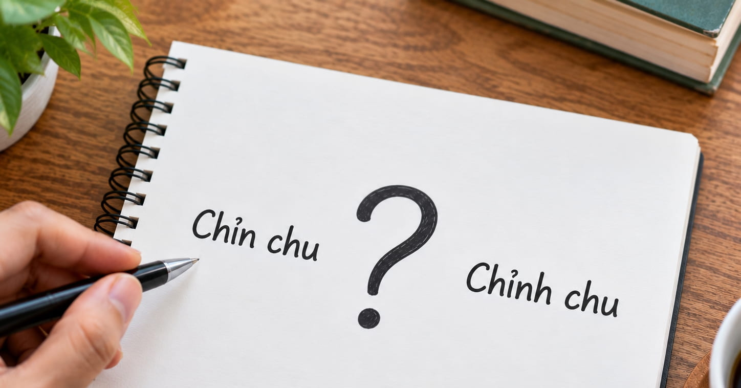 Chin Chu Hay Chinh Chu Dung Chinh Ta Tieng Viet 701