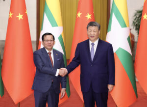 chu tich trung quoc tap can binh va tong thong myanmar min aung hlaing tai bac kinh ngay 16 06 2026