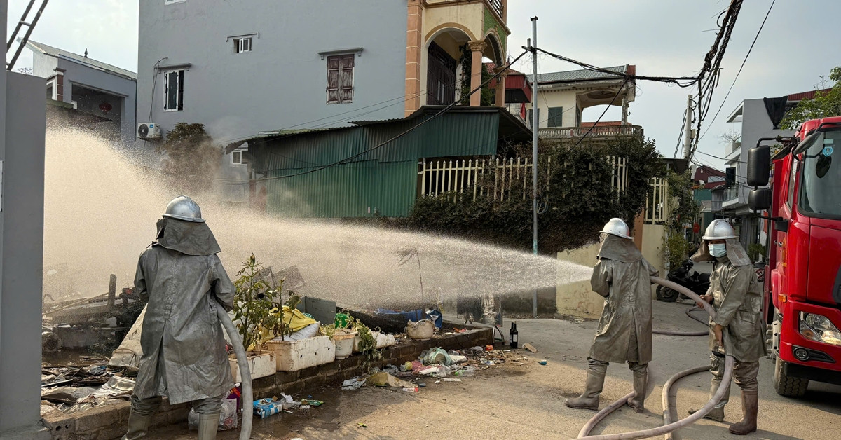 Cong An Xac Minh Vu Ro Ri Hoa Chat O Ha Noi 40 Nguoi Nhap Vien Kiem Tra 2263