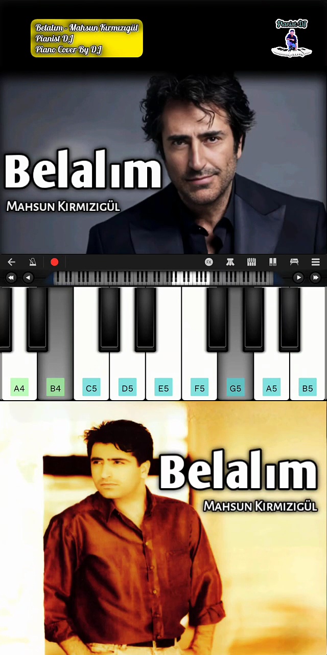Belalım - Mahsun Kırmızıgül | Piano Cover By Dj | Pianist Dj | Walk Band