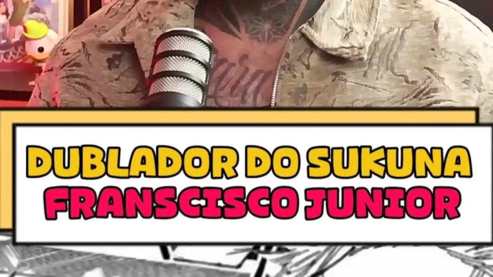 O Dublador Do Sukuna  // Jujutsu Kaisen  // Animes #Animes #Podcast