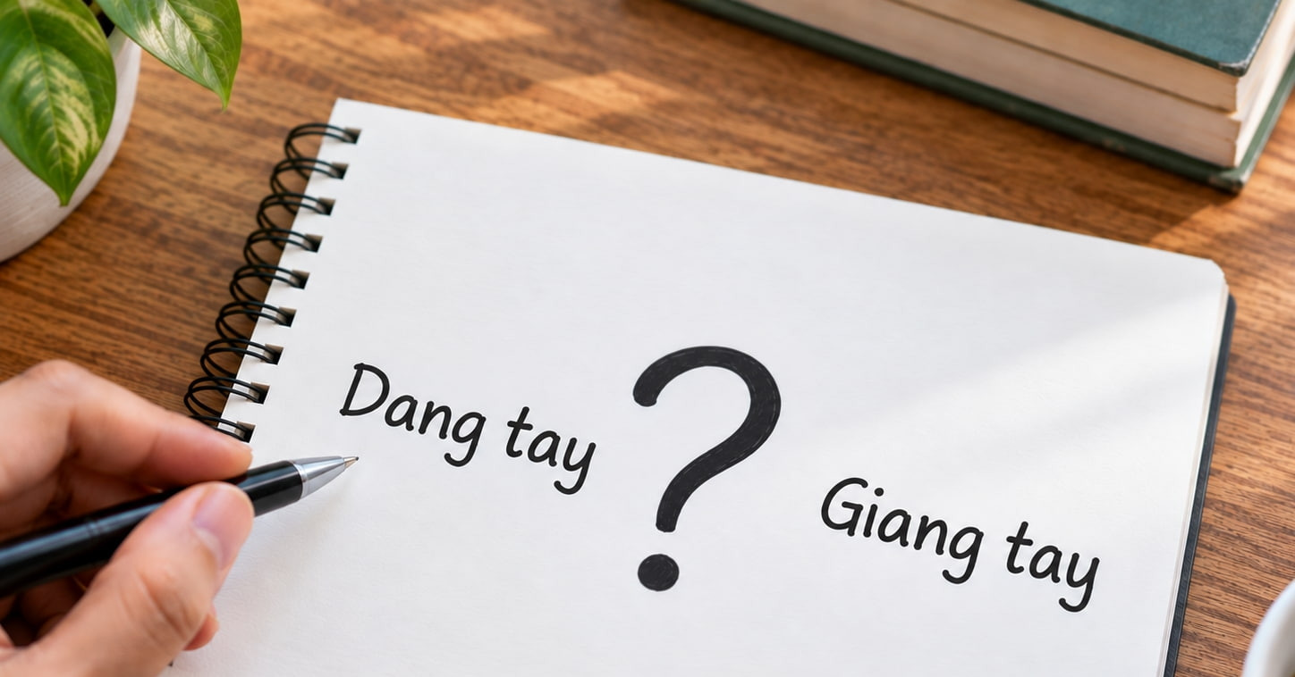 Dang Tay Hay Giang Tay Viet Dung Chinh Ta Tieng Viet 588