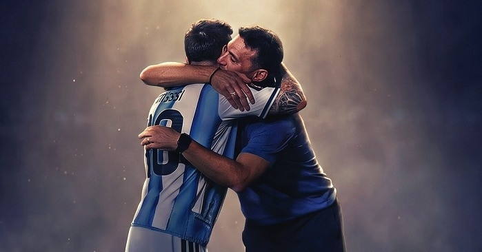 Hlv Scaloni Khoc Chia Tay Messi Up Mo Tuong Lai Voi Tuyen Argentina 2795