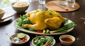hoc ngay cach luoc ga da vang ong chin deu khong do xuong tu dau bep 160748