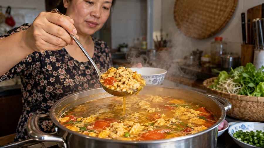 Cách Nấu Riêu Cua Đóng Thành Từng Tảng Vàng Ươm Img8425 1058