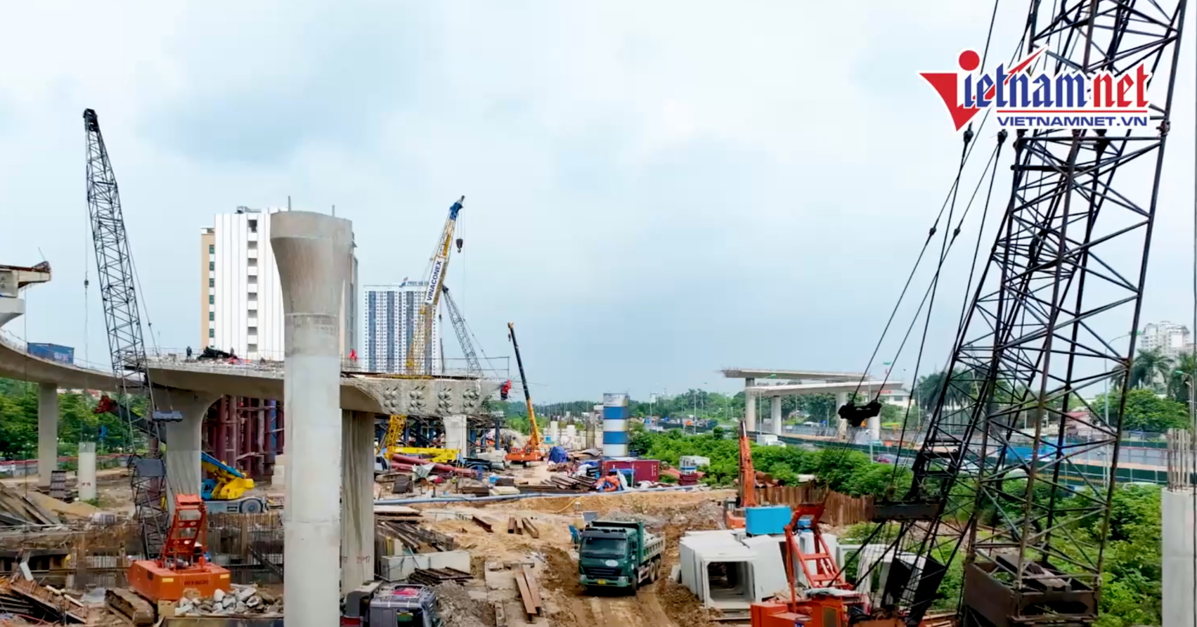 Loat Du An Giao Thong Trong Diem O Ha Noi Cham Tien Do 2163