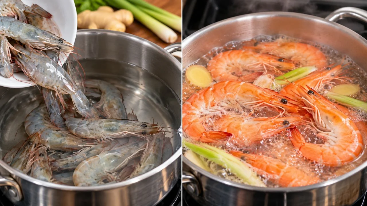 Luoc Tom Nen Cho Vao Tu Nuoc Lanh Hay Nuoc Soi 145245
