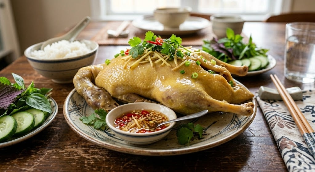 luoc vit cho them thu nay vao noi thit thom phuc mem ngot khong bi hoi 161110
