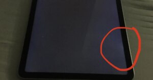 man hinh ipad bi ho sang