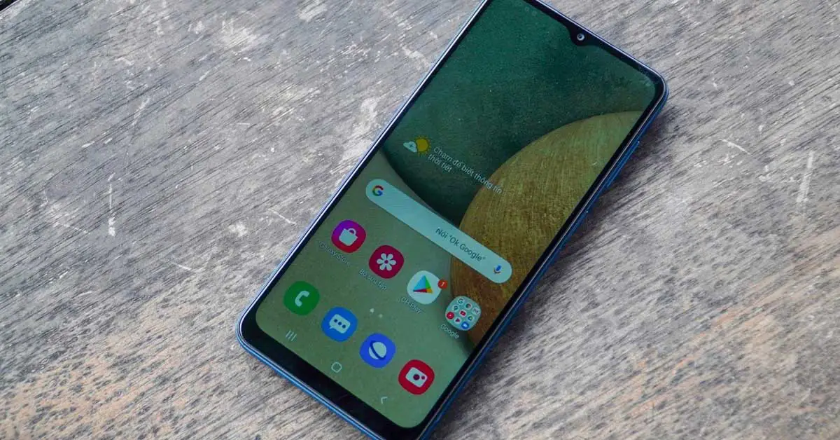 man hinh samsung galaxy a12