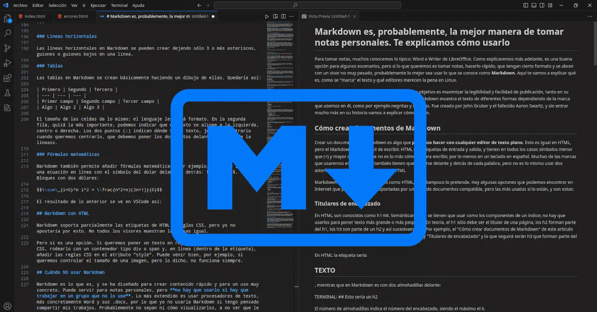 Markdown La Gi