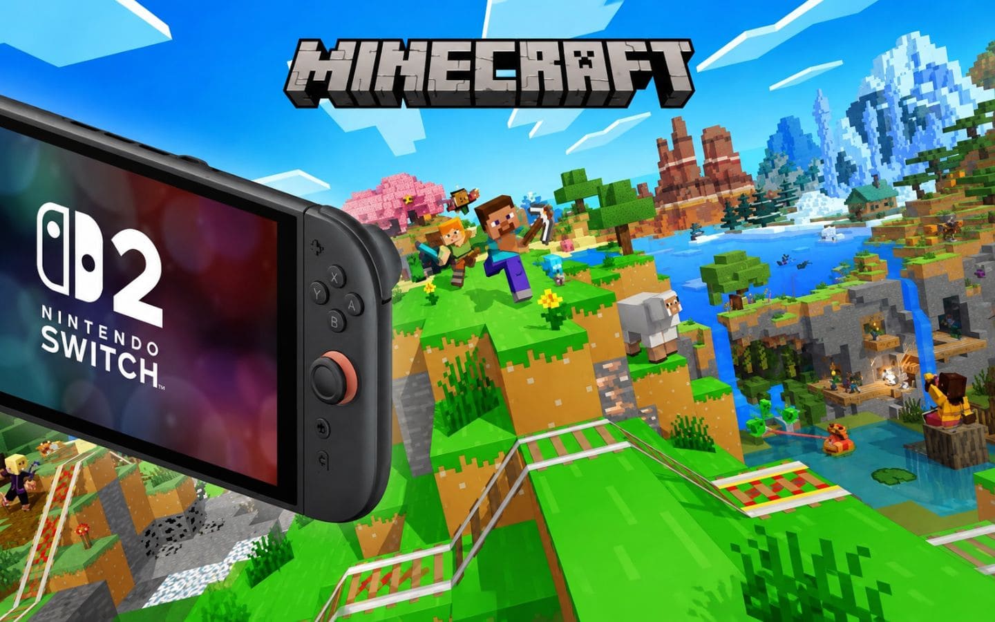 Minecraft Se Ra Mat Tren Nintendo Switch 2