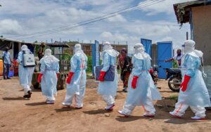 nhan vien y te Congo nhan vien Chu thap do Congo khu trung chong virus Ebola 5 2026 dich benh Ebol