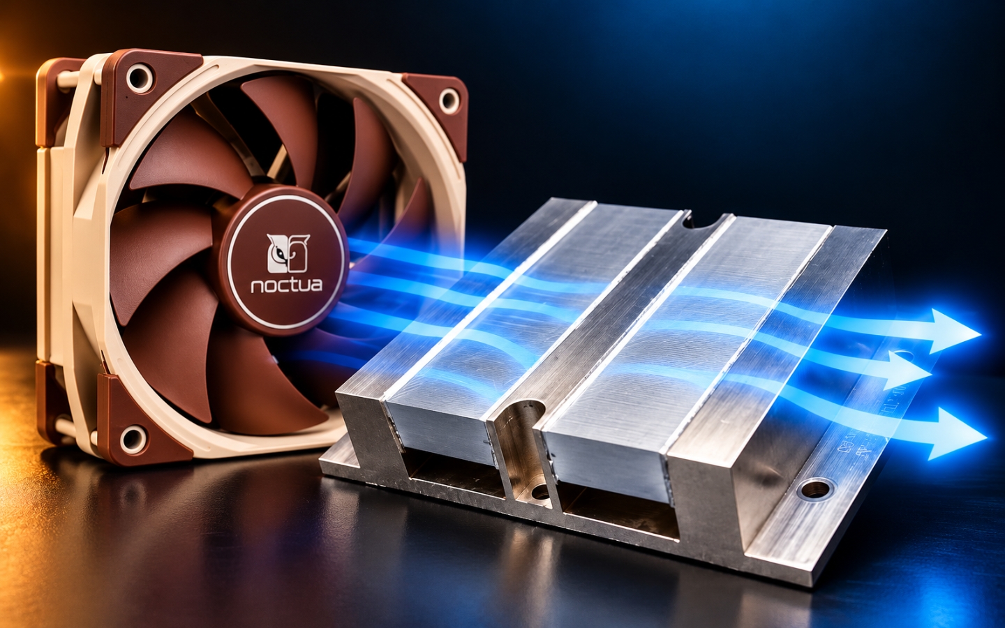 Noctua Hop Tac Forced Physics Phat Trien Tan Nhiet Khi