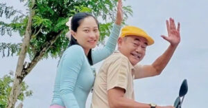 nsnd viet anh dua vo tre kem 36 tuoi dao pho diva thanh lam lang man o troi tay 2476