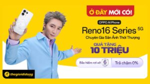Đặt trước OPPO Reno16 series: Thu cũ đổi mới trợ giá đến 5 triệu, trả chậm 0% lãi suất, tặng gói Premium Service+ 1 og20image639186113585416907