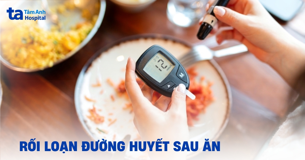 Rối loạn đường huyết sau ăn no có các biểu hiện nào?