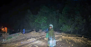 Sat Lo Deo Gay Chia Cat Tam Thoi Quoc Lo 20 Qua Lam Dong 199