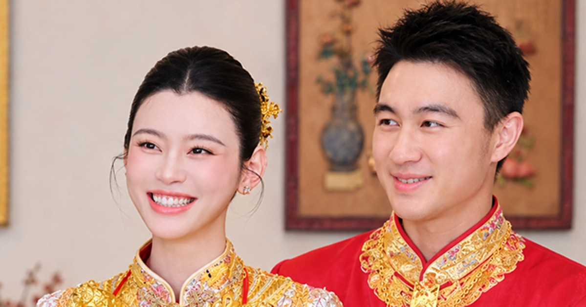 Sieu Mau Noi Y He Mong Dao Deo Vang Triu Co Trong Le Cuoi Voi Chong Dai Gia 1508
