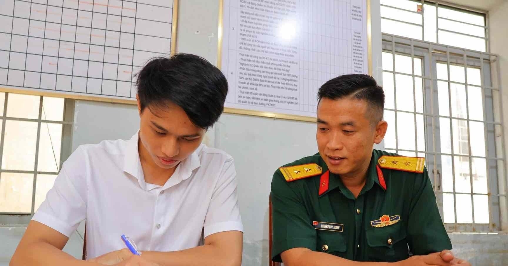Sinh Vien Nam 4 Truong Dai Hoc Tay Nguyen Tinh Nguyen Viet Don Nhap Ngu 784