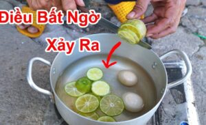 Tại sao nên cho vài lát chanh tươi vào nồi luộc trứng? 1 tai sao nen cho vai lat chanh tuoi vao noi luoc trung 210132