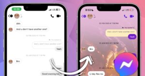 thay doi hinh nen messenger tren iphone