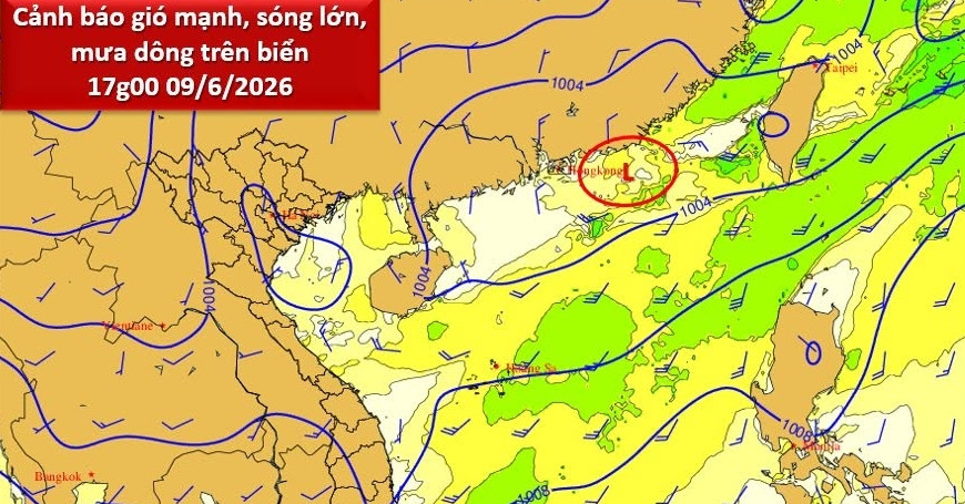tin moi nhat ve vung ap thap hoat dong tren bien dong 2171