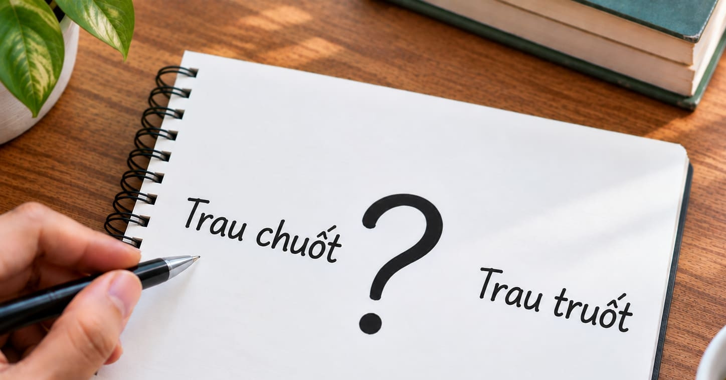 Trau Chuot Hay Trau Truot Tu Nao Dung Chinh Ta 1558