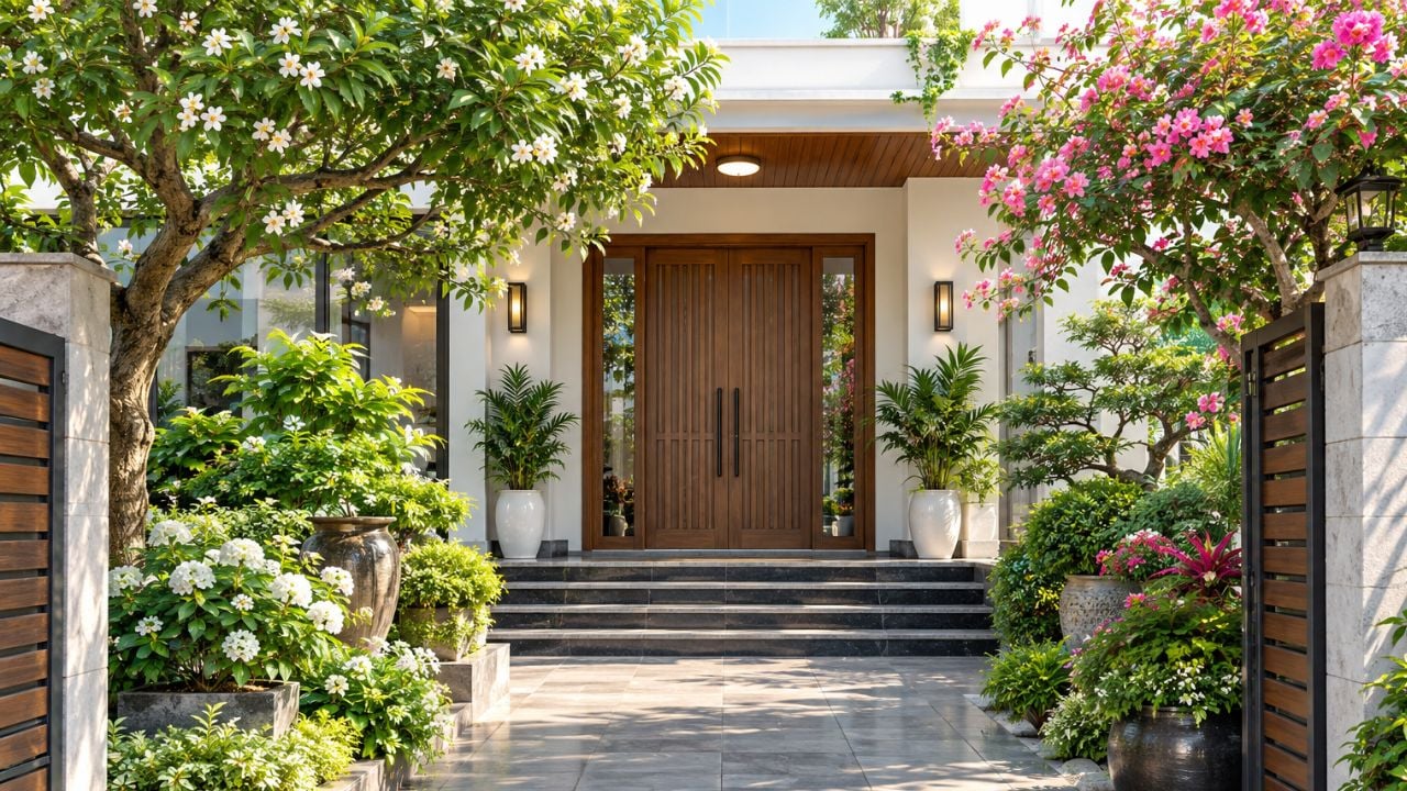 Trong Cay Canh Truoc Nha Hay Nho Loi Nguoi Xua De Vua Dep Vua Tot Phong Thuy 072021