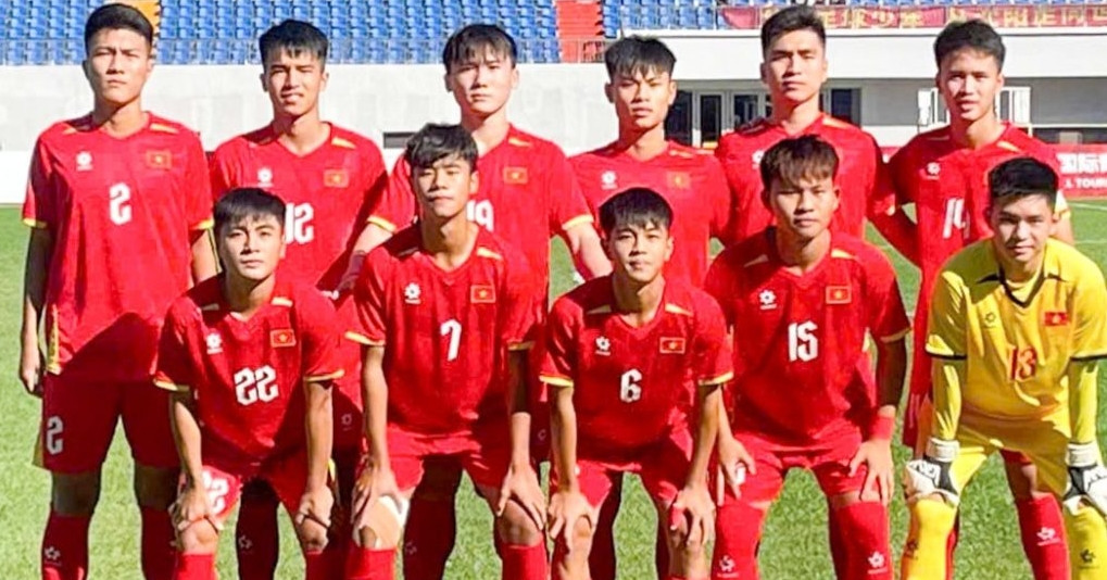 U16 Viet Nam Thua Tran Thu 3 Tai Trung Quoc 2056