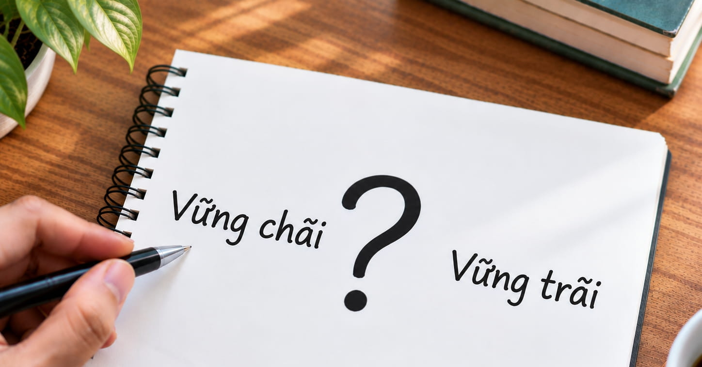 Vung Chai Hay Vung Trai La Tu Viet Dung Chinh Ta Tieng Viet 911