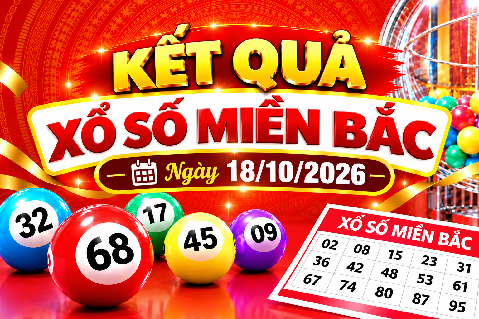 Xo So Mien Bac Chu Nhat Ngay 18 10 884